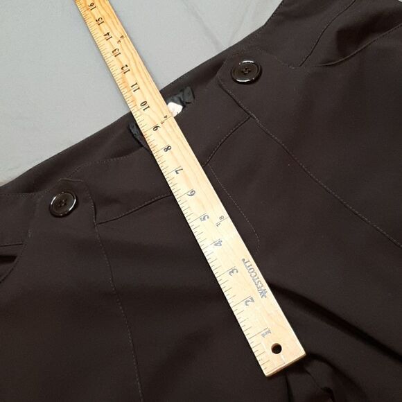 Morrissey Brown Flare Capri Dress Pants - Picture 10 of 10